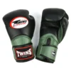 Twins BGVL11 Long Cuff Black Olive Muay Thai Gloves 1 Twins BGVL11 Long Cuff Black Olive Muay Thai Gloves -Fight Shop Direct bgvl11 black olive 1
