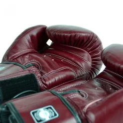 Twins BGVL3 Maroon Velcro Muay Thai Gloves -Fight Shop Direct bgvl3 maroon 3 0 1