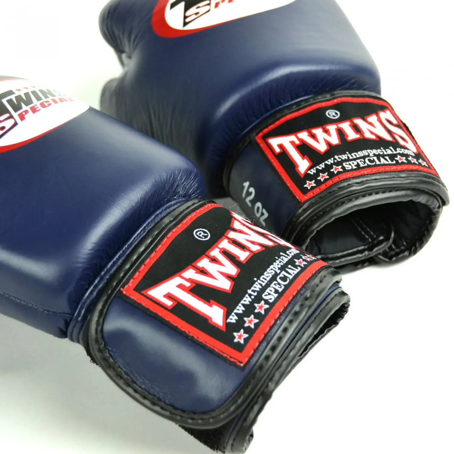 Twins BGVL3 Navy Blue Velcro Muay Thai Gloves 6 Twins BGVL3 Navy Blue Velcro Muay Thai Gloves - Image 4