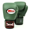 Twins BGVL3 Olive Velcro Muay Thai Gloves -Fight Shop Direct bgvl3 olive 1