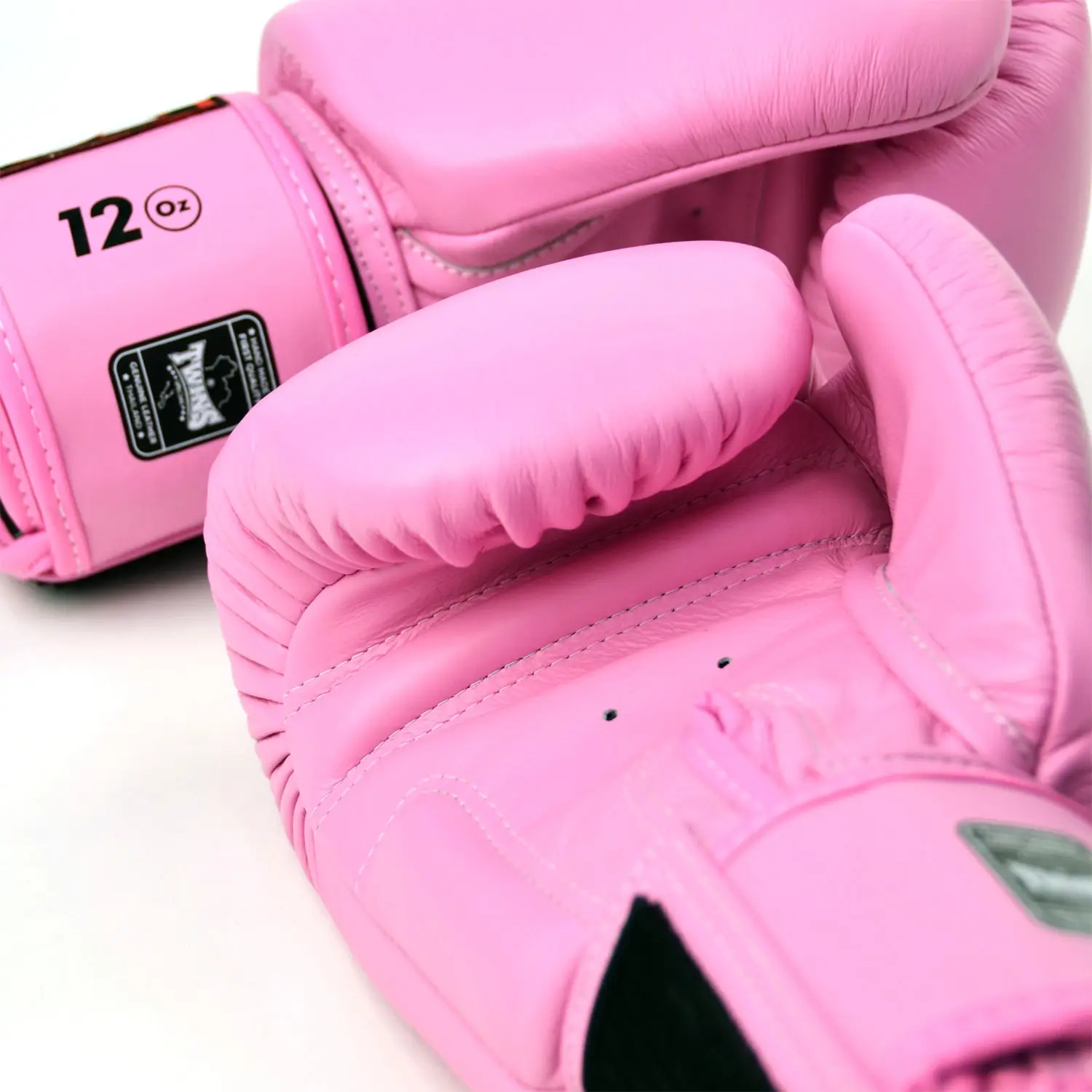 Twins BGVL3 Pink Velcro Muay Thai Gloves 4 Twins BGVL3 Pink Velcro Muay Thai Gloves - Image 2