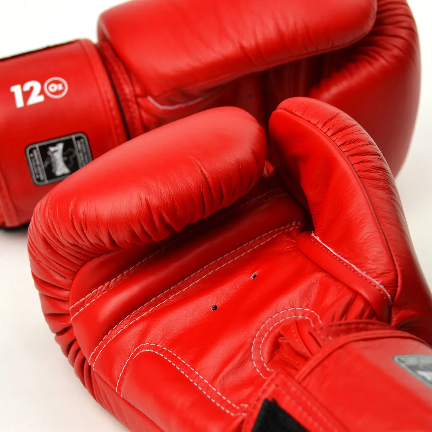 Twins BGVL3 Red Velcro Muay Thai Gloves 4 Twins BGVL3 Red Velcro Muay Thai Gloves - Image 2