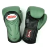 Twins BGVL6 Black Olive Muay Thai Gloves -Fight Shop Direct bgvl6 black olive green 1
