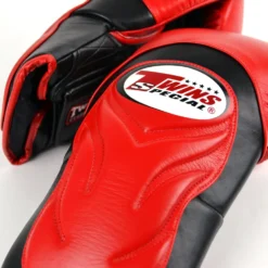 Twins BGVL6 Black Red Muay Thai Gloves -Fight Shop Direct bgvl6 black red 3