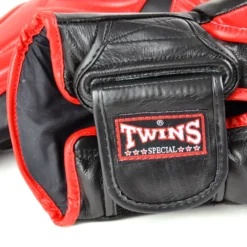 Twins BGVL6 Black Red Muay Thai Gloves -Fight Shop Direct bgvl6 black red 4