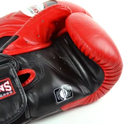 Twins BGVL6 Black Red Muay Thai Gloves -Fight Shop Direct bgvl6 black red 5
