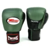 Twins BGVLA2-2T Air Flow Olive Black White Muay Thai Gloves 1 Twins BGVLA2-2T Air Flow Olive Black White Muay Thai Gloves -Fight Shop Direct bgvla2 2t olive black white 1