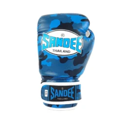 Sandee Camo Blue Muay Thai Gloves 9 Sandee Camo Blue Muay Thai Gloves -Fight Shop Direct camo blue 1
