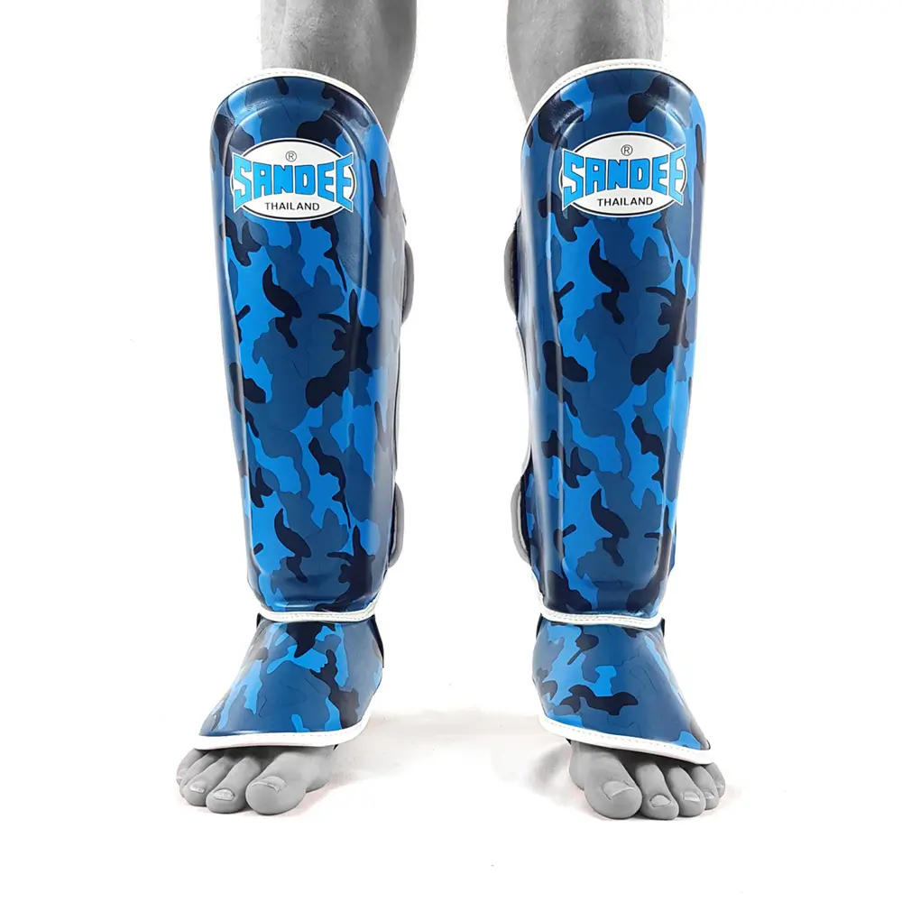 Sandee Camo Blue Shin Guards 5 Sandee Camo Blue Shin Guards - Image 3