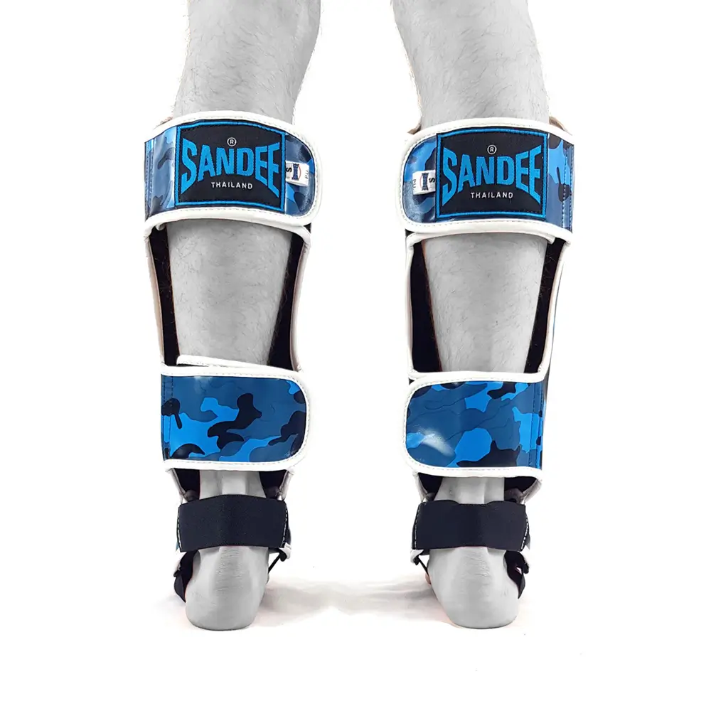 Sandee Camo Blue Shin Guards 6 Sandee Camo Blue Shin Guards - Image 4