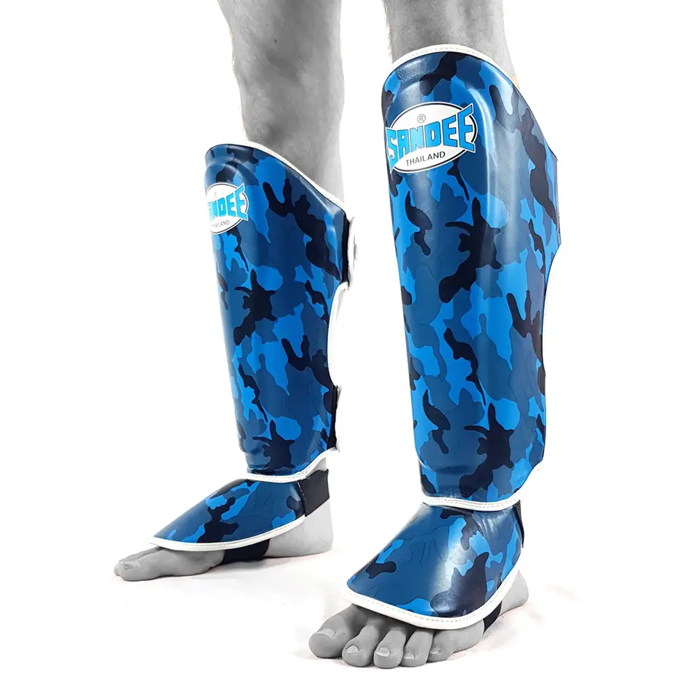 Sandee Camo Blue Shin Guards 7 Sandee Camo Blue Shin Guards - Image 5