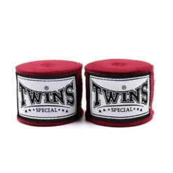 Twins CH5 5m Premium Elastic Handwraps Maroon