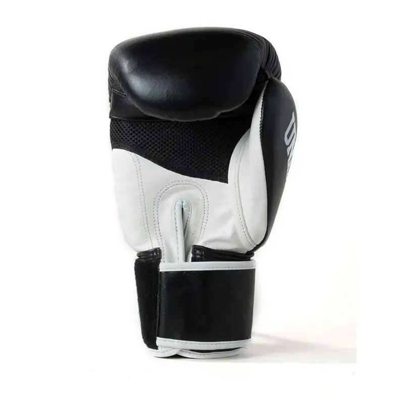Sandee Cool-Tec 3 Tone Black White Red Muay Thai Gloves 6 Sandee Cool-Tec 3 Tone Black White Red Muay Thai Gloves - Image 4