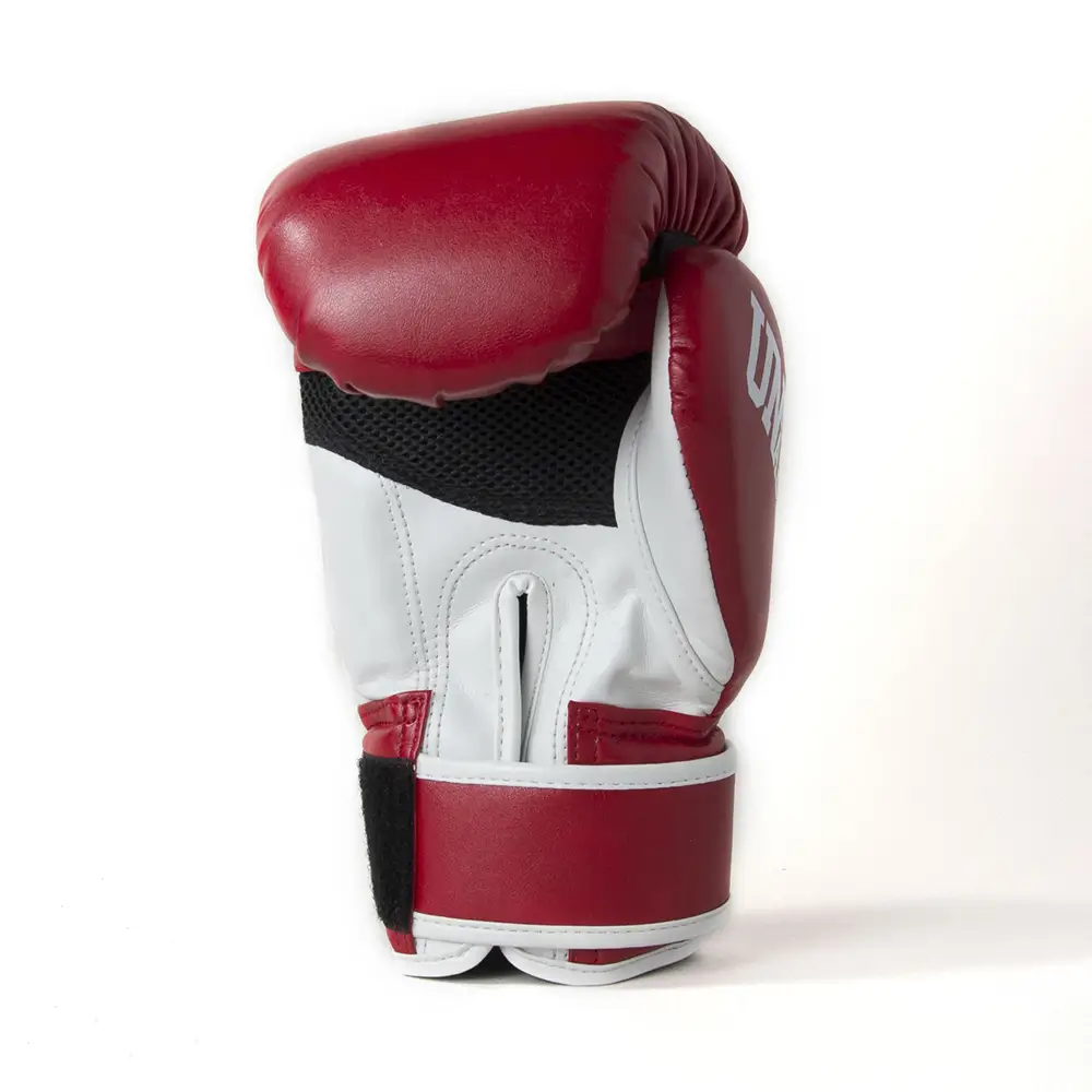 Sandee Cool-Tec Red White Muay Thai Gloves 5 Sandee Cool-Tec Red White Muay Thai Gloves - Image 3