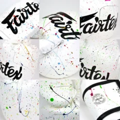 Fairtex BGV14 Painter White Muay Thai Gloves -Fight Shop Direct fairtex bgv14pt white 8