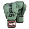 Twins FBGVDM3-TW6 Olive Non-Leather Muay Thai Gloves 1 Twins FBGVDM3-TW6 Olive Non-Leather Muay Thai Gloves -Fight Shop Direct fbgvdm3 tw6 olive 1