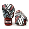 Twins FBGVL3-55 Grey-Red Demon Muay Thai Gloves
