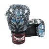 Twins FBGVL3-58 Black Kabuki Muay Thai Boxing Gloves -Fight Shop Direct fbgvl3 58 bk 1 1