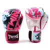 Twins FBGVL3-61 Candy Pink White Muay Thai Boxing Gloves -Fight Shop Direct fbgvl3 61 1 1
