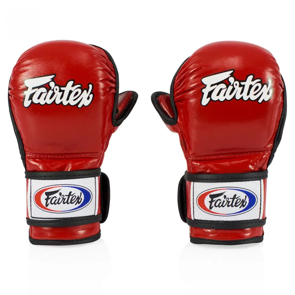 Fairtex FGV15 Red MMA Sparring Gloves 3 Fairtex FGV15 Red MMA Sparring Gloves