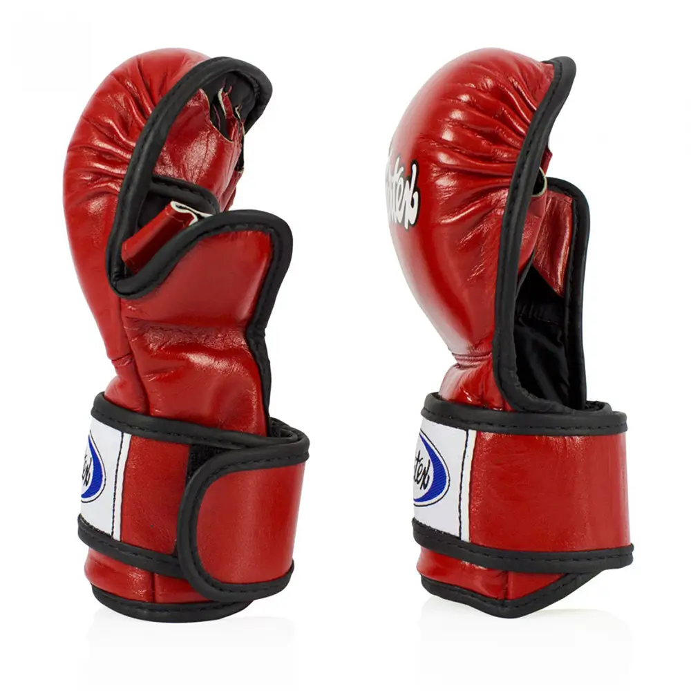 Fairtex FGV15 Red MMA Sparring Gloves 4 Fairtex FGV15 Red MMA Sparring Gloves - Image 2