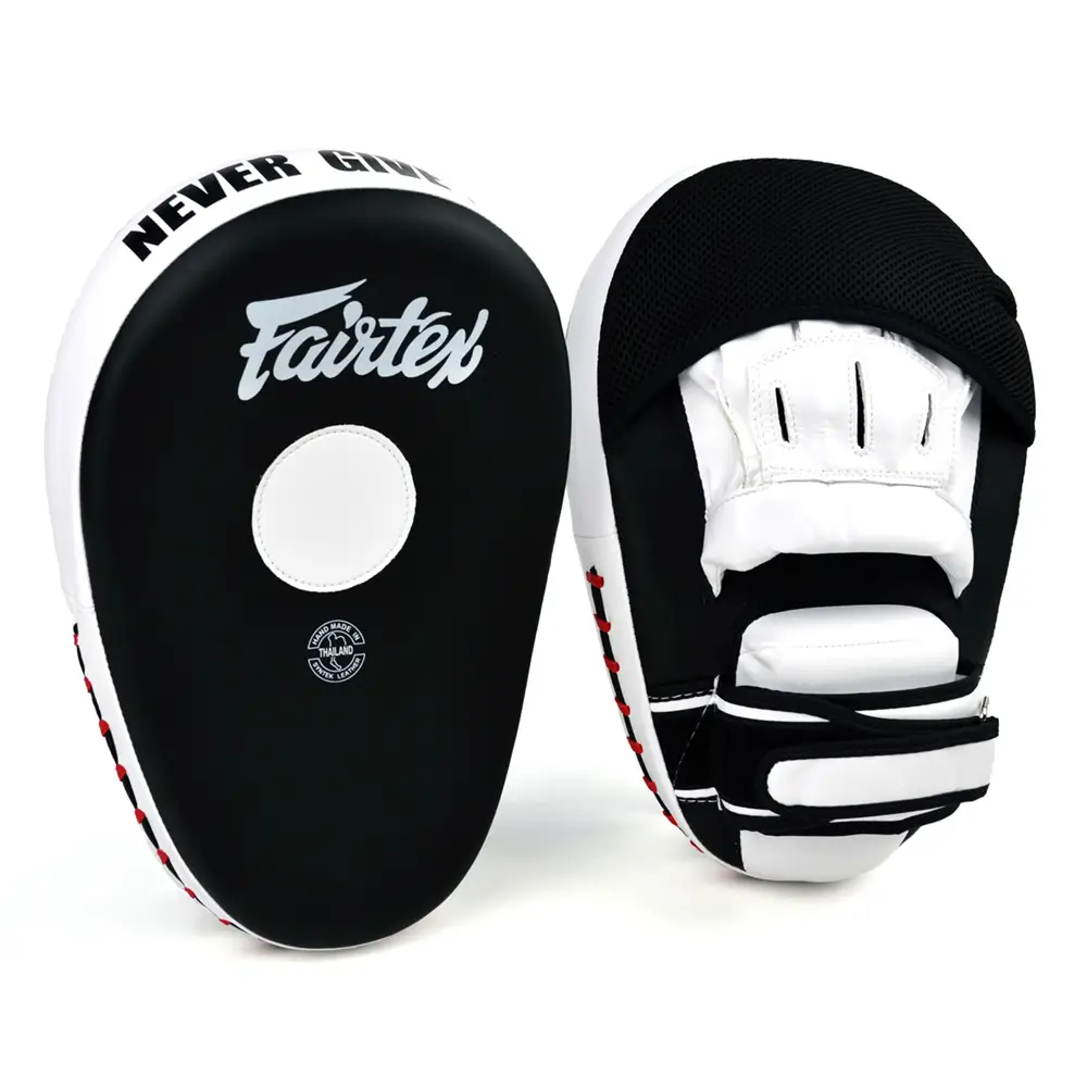 Fairtex FMV13 Maximized Focus Mitts Black-White 3 Fairtex FMV13 Maximized Focus Mitts Black-White