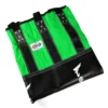 Fairtex HB3 Extra Large Leather Heavy Bag Black-Green (UN-FILLED) -Fight Shop Direct hb3 black green unfilled 1