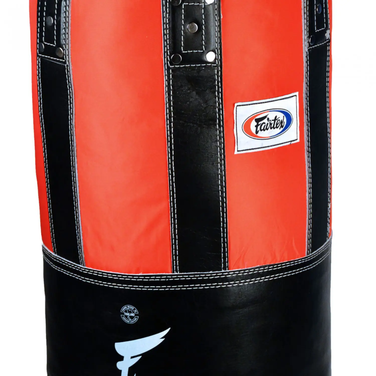 Fairtex HB3 Extra Large Leather Heavy Bag Black-Red (UN-FILLED) 5 Fairtex HB3 Extra Large Leather Heavy Bag Black-Red (UN-FILLED) - Image 3