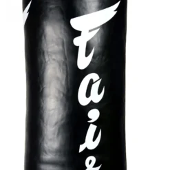 Fairtex HB6 Black 6ft Muay Thai Banana Bag (FILLED) -Fight Shop Direct hb6 black 2
