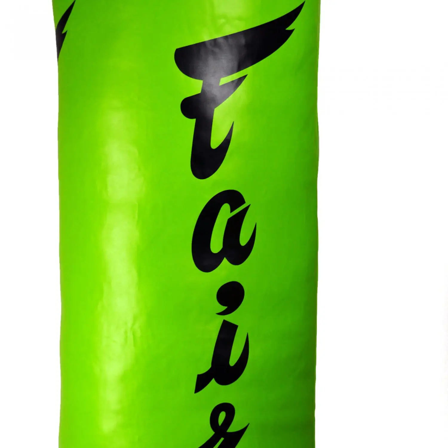 Fairtex HB6 Lime Green 6ft Muay Thai Banana Bag (FILLED) 7 Fairtex HB6 Lime Green 6ft Muay Thai Banana Bag (FILLED) - Image 5