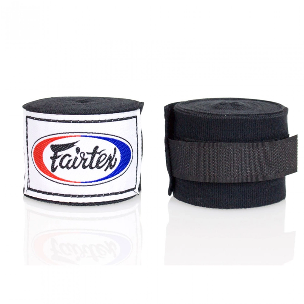 Fairtex HW2 4.5m Stretch Wraps Black 3 Fairtex HW2 4.5m Stretch Wraps Black