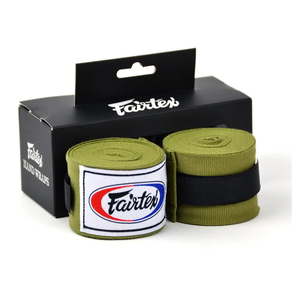Fairtex HW2 4.5m Stretch Wraps Olive 4 Fairtex HW2 4.5m Stretch Wraps Olive - Image 2