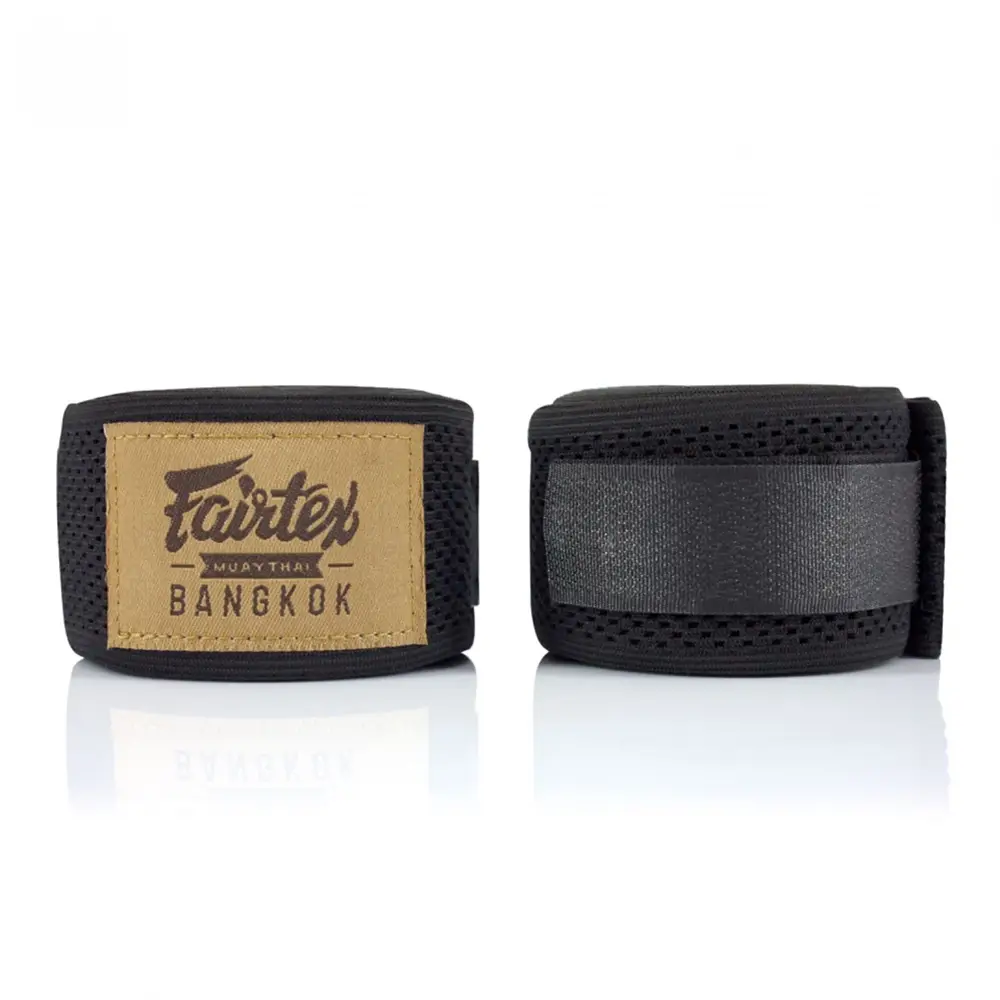 Fairtex HW4 Hand Wraps Black 3 Fairtex HW4 Hand Wraps Black