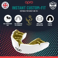 Opro Instant Custom Fit UFC Strike Black -Fight Shop Direct ic adult uk 20 copy 4