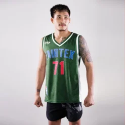 Fairtex JS19 Basketball Jersey Green -Fight Shop Direct js19 green 3