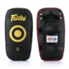 Fairtex KPLC5 Black Light Weight Thai Kick Pads 1 Fairtex KPLC5 Black Light Weight Thai Kick Pads -Fight Shop Direct kplc5 black 1