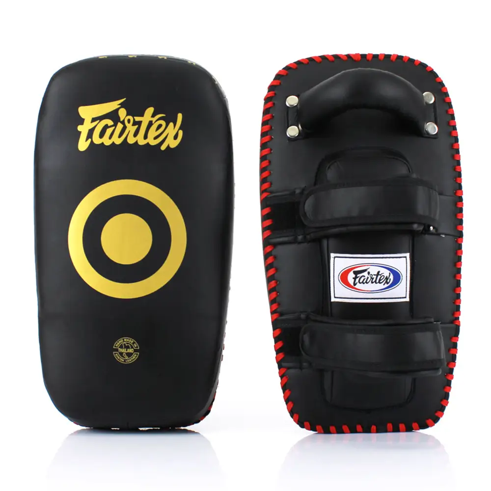 Fairtex KPLC5 Black Light Weight Thai Kick Pads 3 Fairtex KPLC5 Black Light Weight Thai Kick Pads