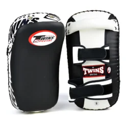 Twins KPS10 Black White Light Weight Thai Kick Pads
