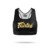 Fairtex SB1 Classic Sports Bra Black-Gold 2 Fairtex SB1 Classic Sports Bra Black-Gold -Fight Shop Direct sb1 black gold 1