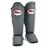 Twins SGS10 Grey-Black Double Padded Shin Guards -Fight Shop Direct sgs10 grey black 0 1 1500x1500 1