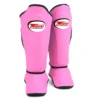 Twins SGS10 Pink-Black Double Padded Shin Guards -Fight Shop Direct sgs10 pink black 1