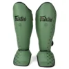 Fairtex SP5 Olive Green Shin Guards 1 Fairtex SP5 Olive Green Shin Guards -Fight Shop Direct sp5 olive 1