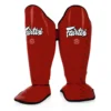 Fairtex SP5 Red Shin Guards -Fight Shop Direct sp5 red 0 1