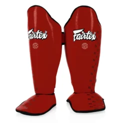 Fairtex SP5 Red Shin Guards