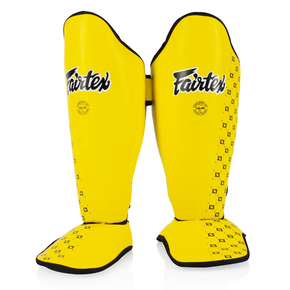 Fairtex SP5 Yellow Shin Guards 3 Fairtex SP5 Yellow Shin Guards