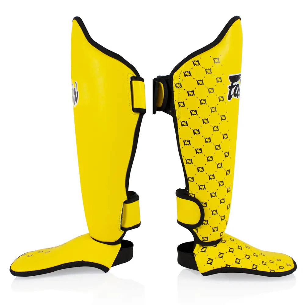 Fairtex SP5 Yellow Shin Guards 5 Fairtex SP5 Yellow Shin Guards - Image 3