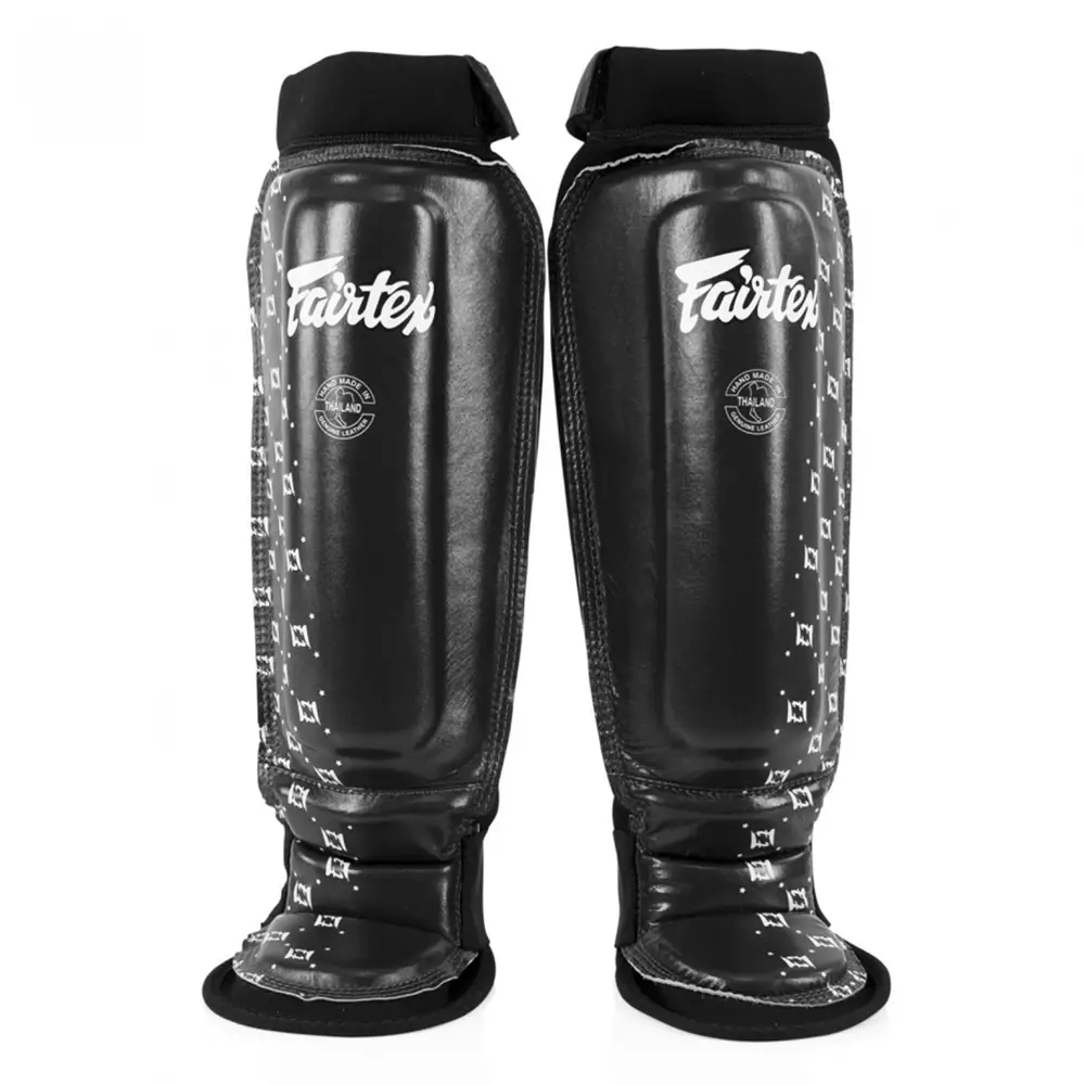 Fairtex SP6 MMA Style Black Shin Guards 3 Fairtex SP6 MMA Style Black Shin Guards