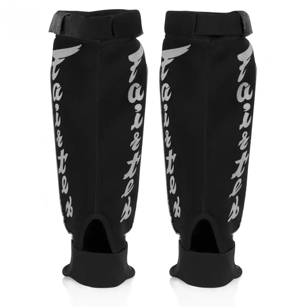 Fairtex SP6 MMA Style Black Shin Guards 4 Fairtex SP6 MMA Style Black Shin Guards - Image 2