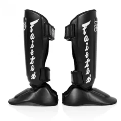 Fairtex SP7 Black Twister Detachable Shin Guards 11 Fairtex SP7 Black Twister Detachable Shin Guards -Fight Shop Direct sp7 black 3