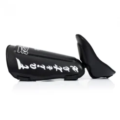 Fairtex SP7 Black Twister Detachable Shin Guards 12 Fairtex SP7 Black Twister Detachable Shin Guards -Fight Shop Direct sp7 black 4